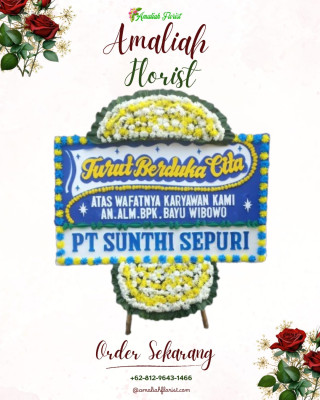 Papan Bunga Duka di Koto Tangah