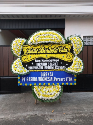 Papan Bunga Duka di Koto Tangah