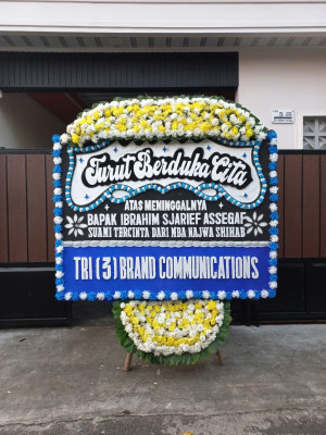 Papan Bunga Duka di Koto Tangah